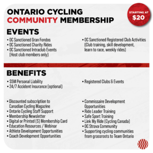 2024 Ontario Cycling Community Membership