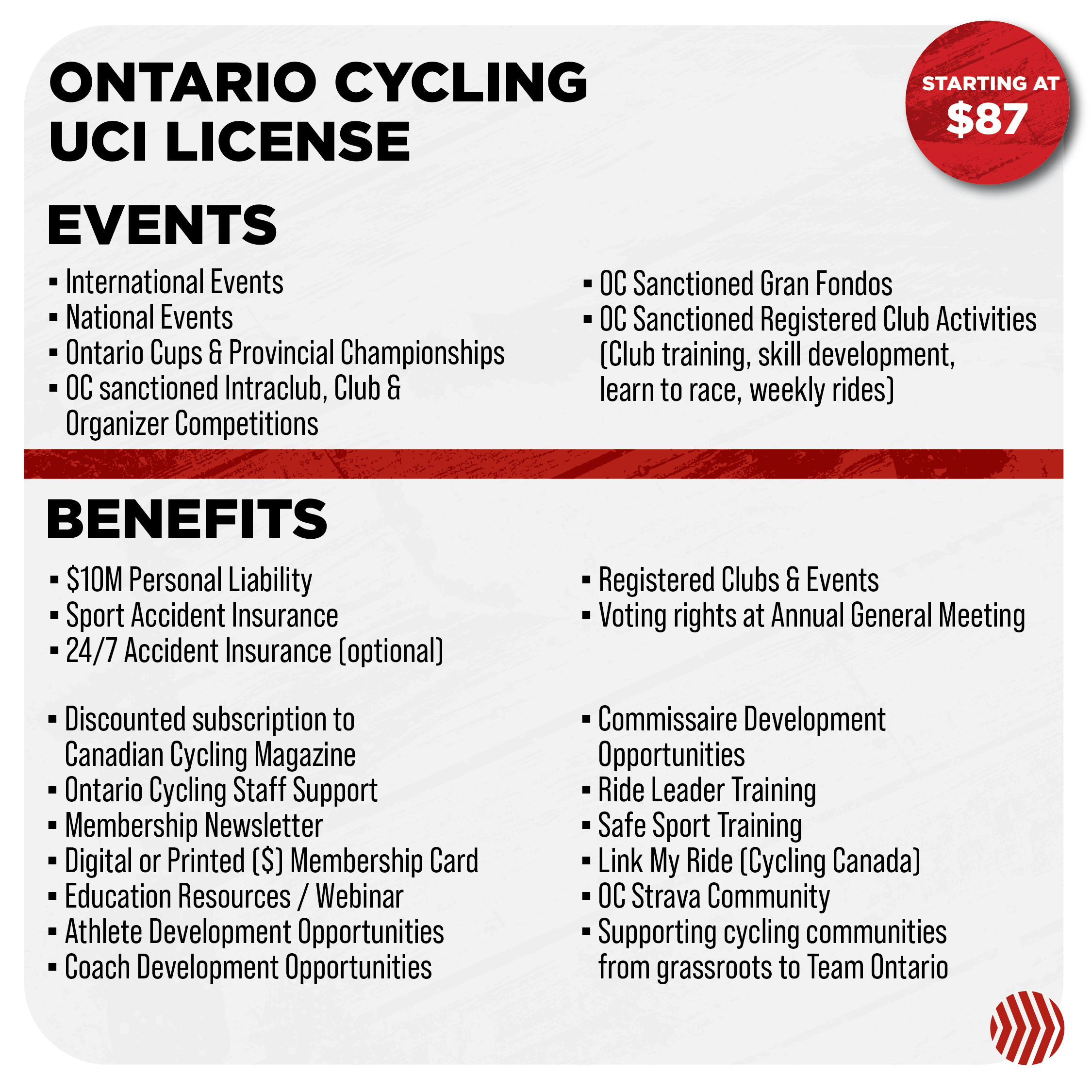 Ontario Cycling Announces New Membership Format for 2024 Ontario Cycling