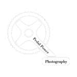 pedal power photography logo