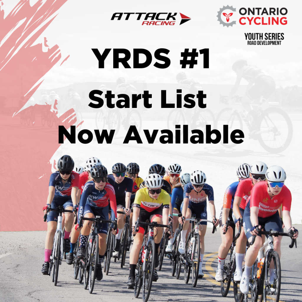 YRDS Start List now available