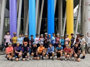 Dark Horse Flyers CC - Female Ride Photo